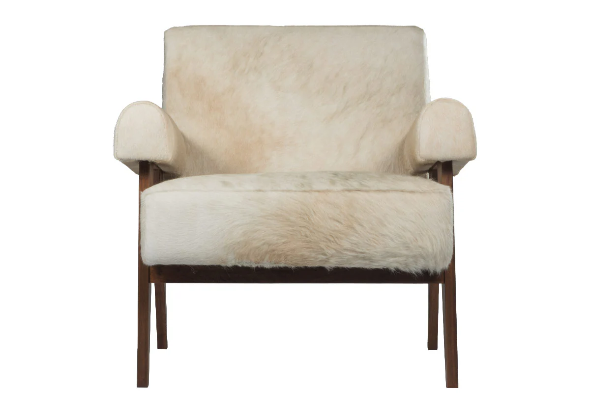 JUDE LOUNGE CHAIR | Hair On Hide - Image 3