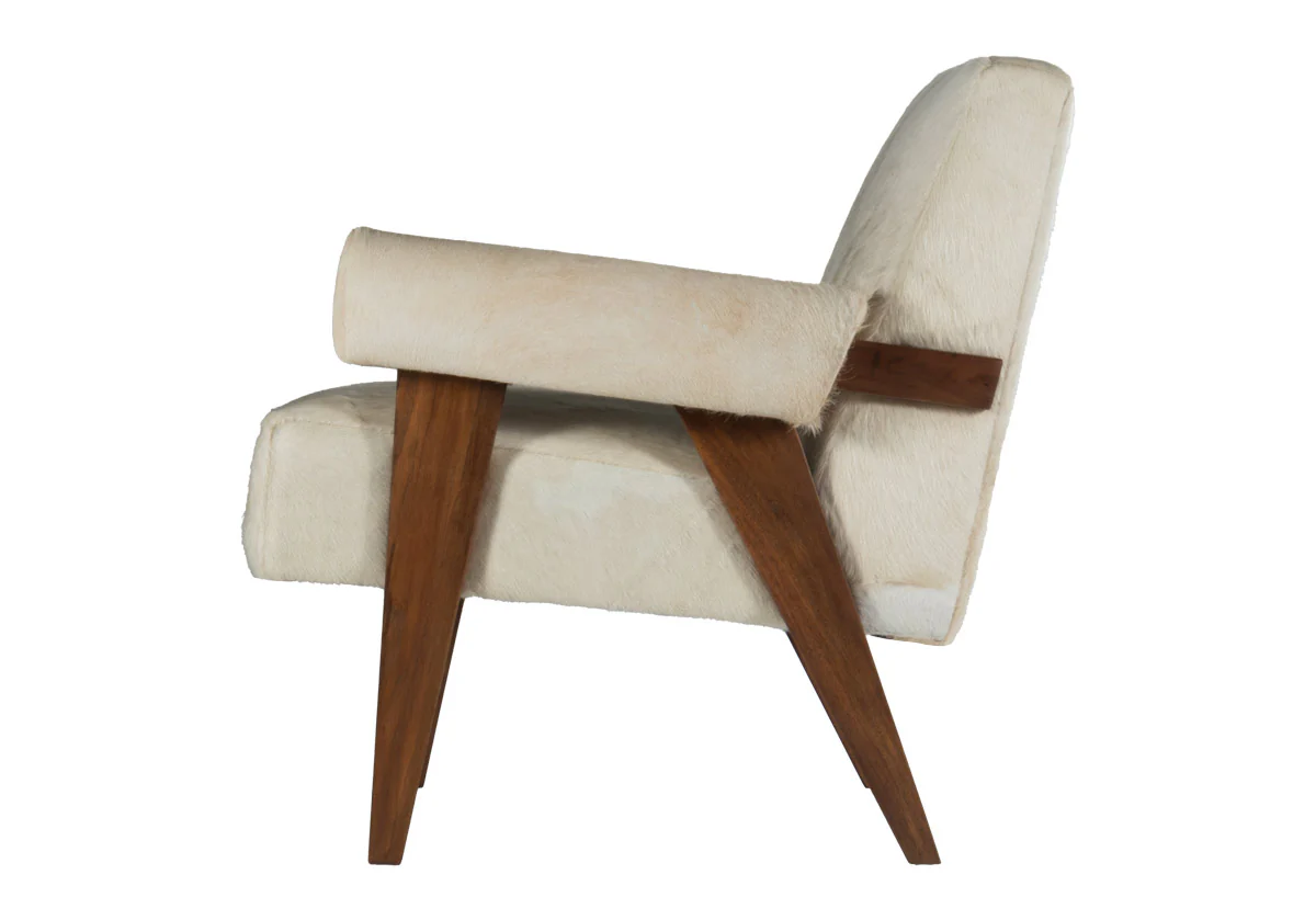 JUDE LOUNGE CHAIR | Hair On Hide - Image 4