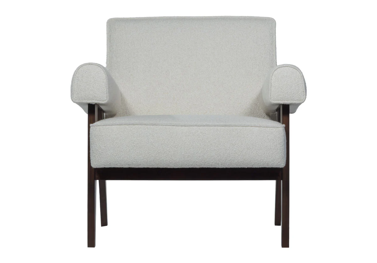 JUDE LOUNGE CHAIR | Oatmeal Boucle - Image 7