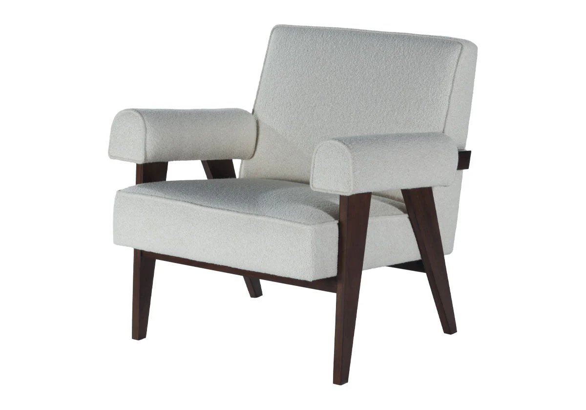 JUDE LOUNGE CHAIR | Oatmeal Boucle - Image 8