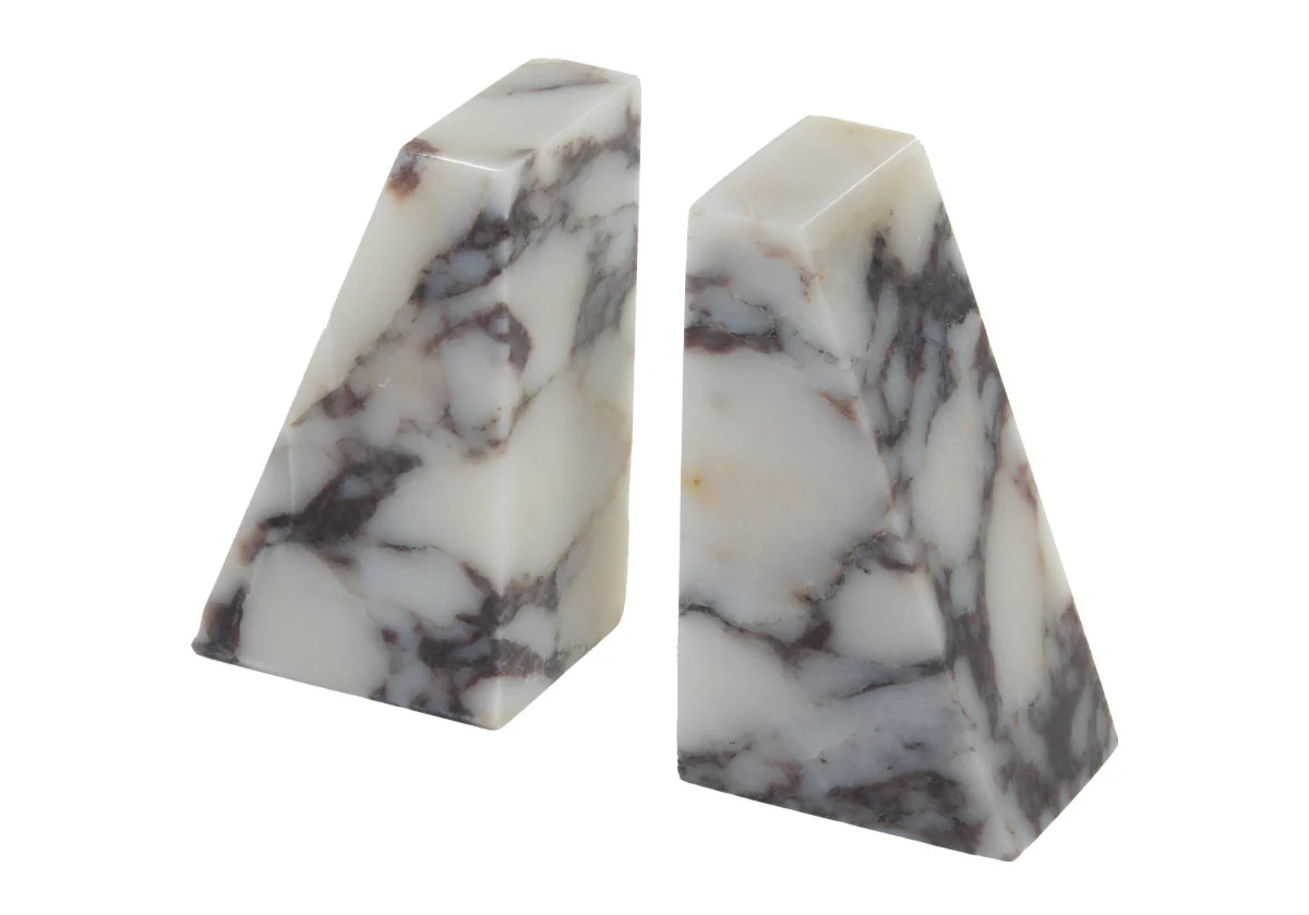 MARBLE BOOKENDS | Calacatta Viola - Image 8