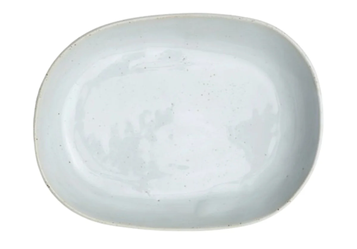 MARCUS OBLONG SERVING BOWLS | White Glaze | Set of 2 - Image 4