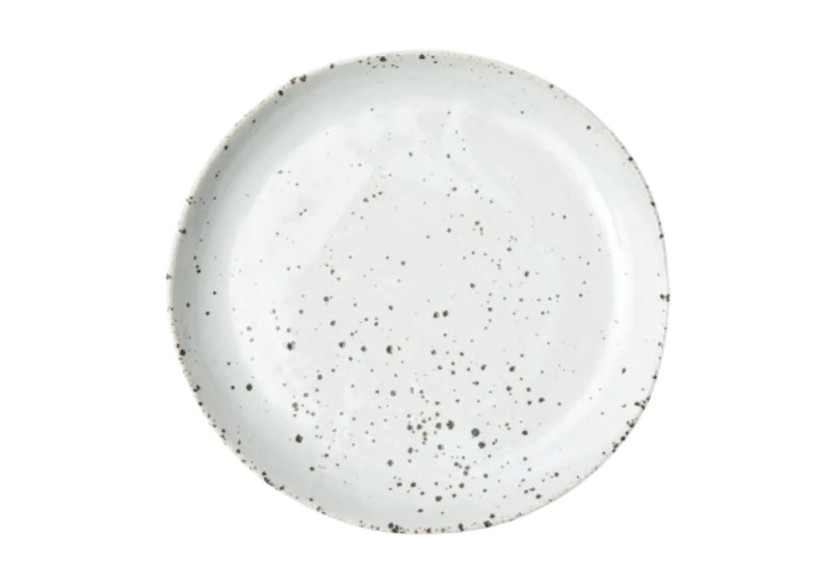 MARCUS PLATE | White Glaze | Set of 4 - Image 3