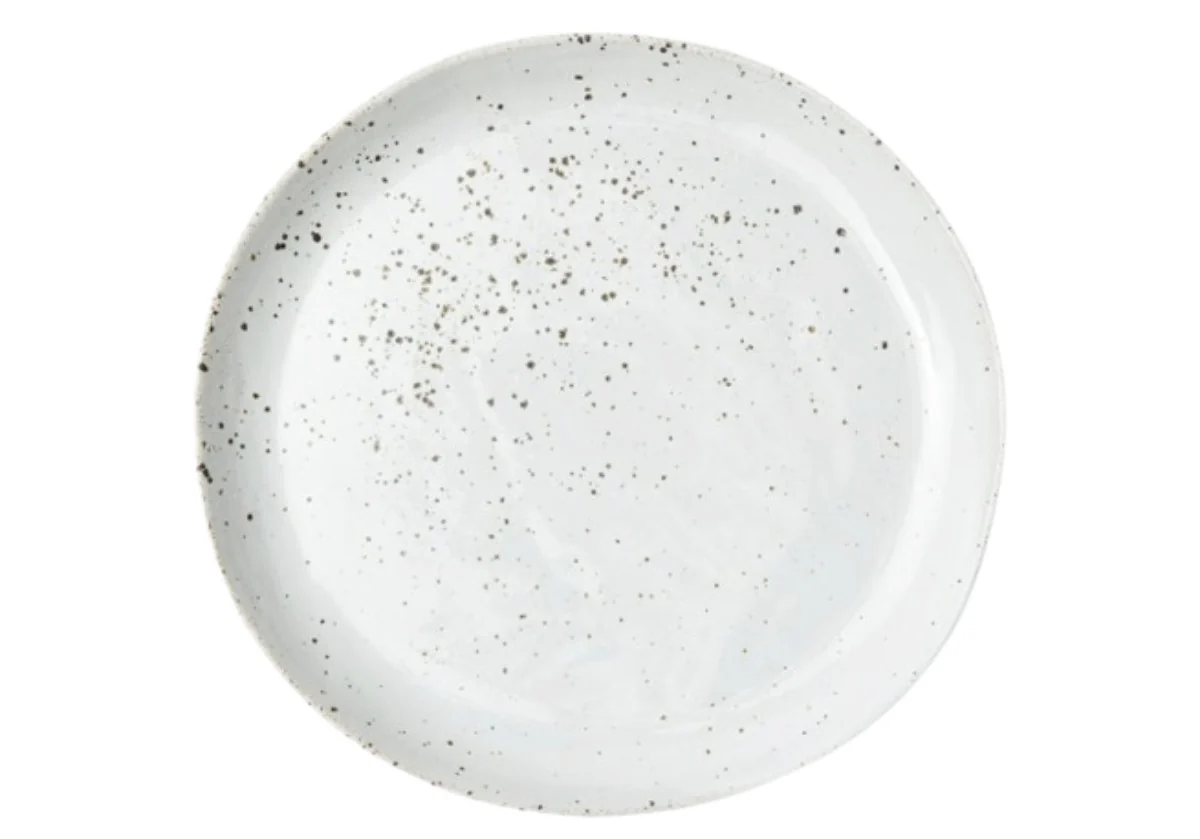 MARCUS PLATE | White Glaze | Set of 4 - Image 4