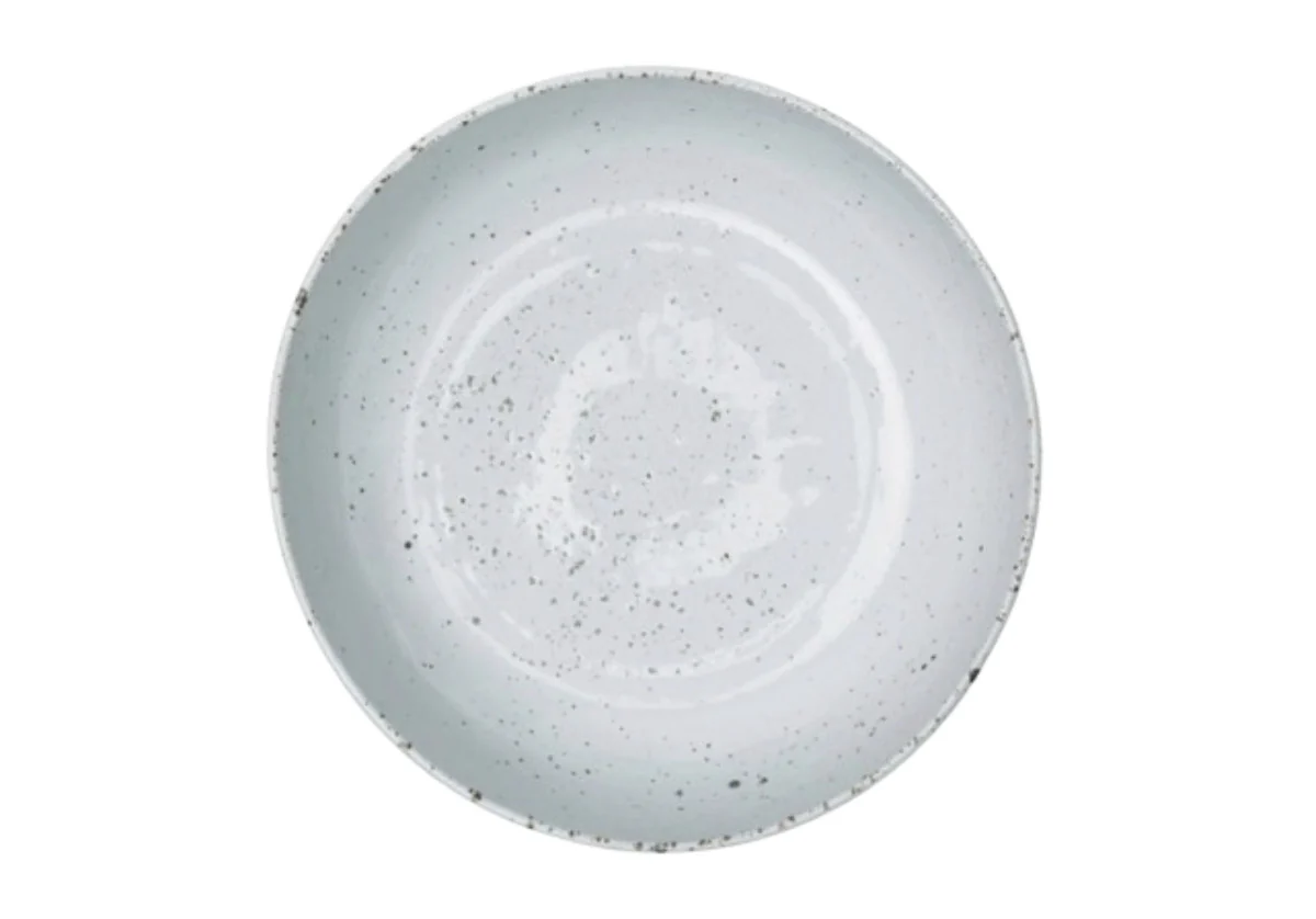 MARCUS SERVING BOWL | White Glaze | Set of 2 - Image 2