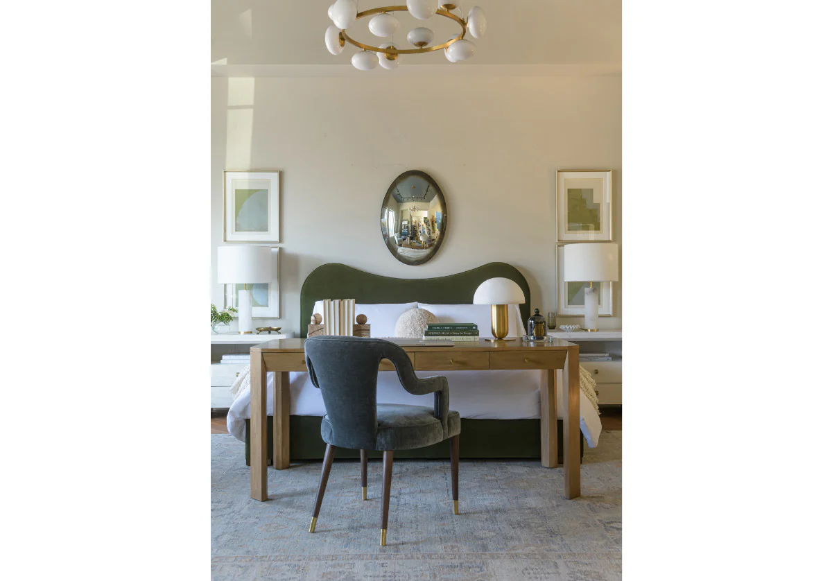 MARLO BED | Moss Velvet - Image 10