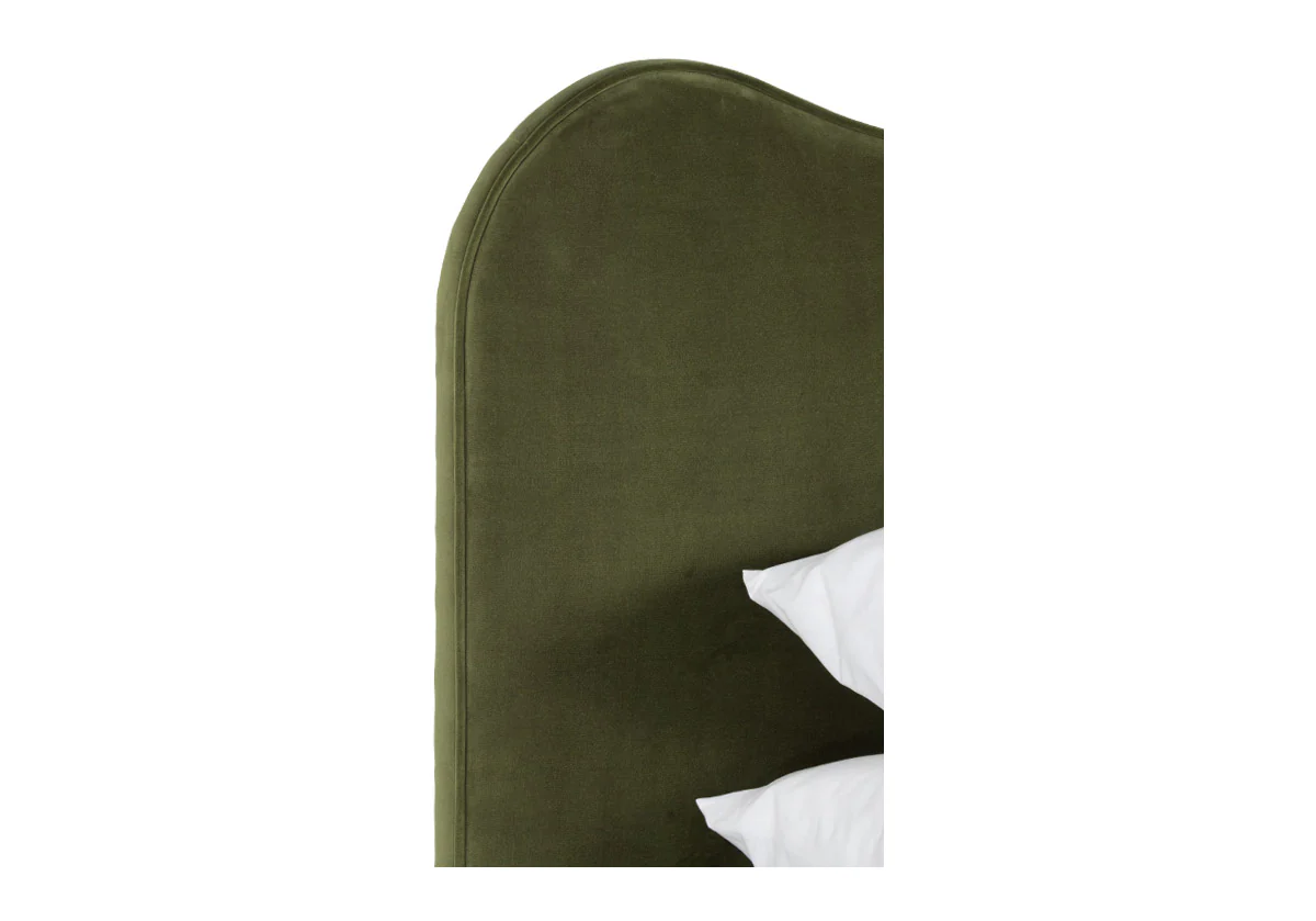 MARLO BED | Moss Velvet - Image 3