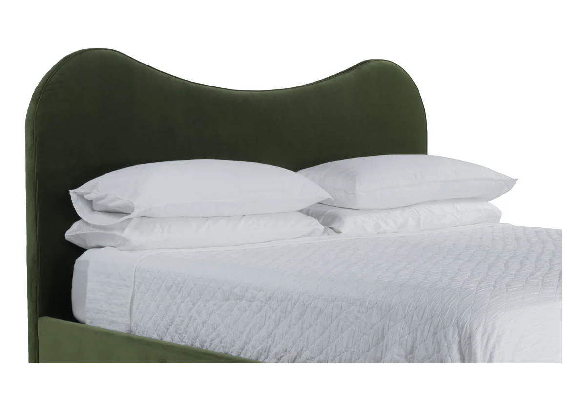 MARLO BED | Moss Velvet - Image 5