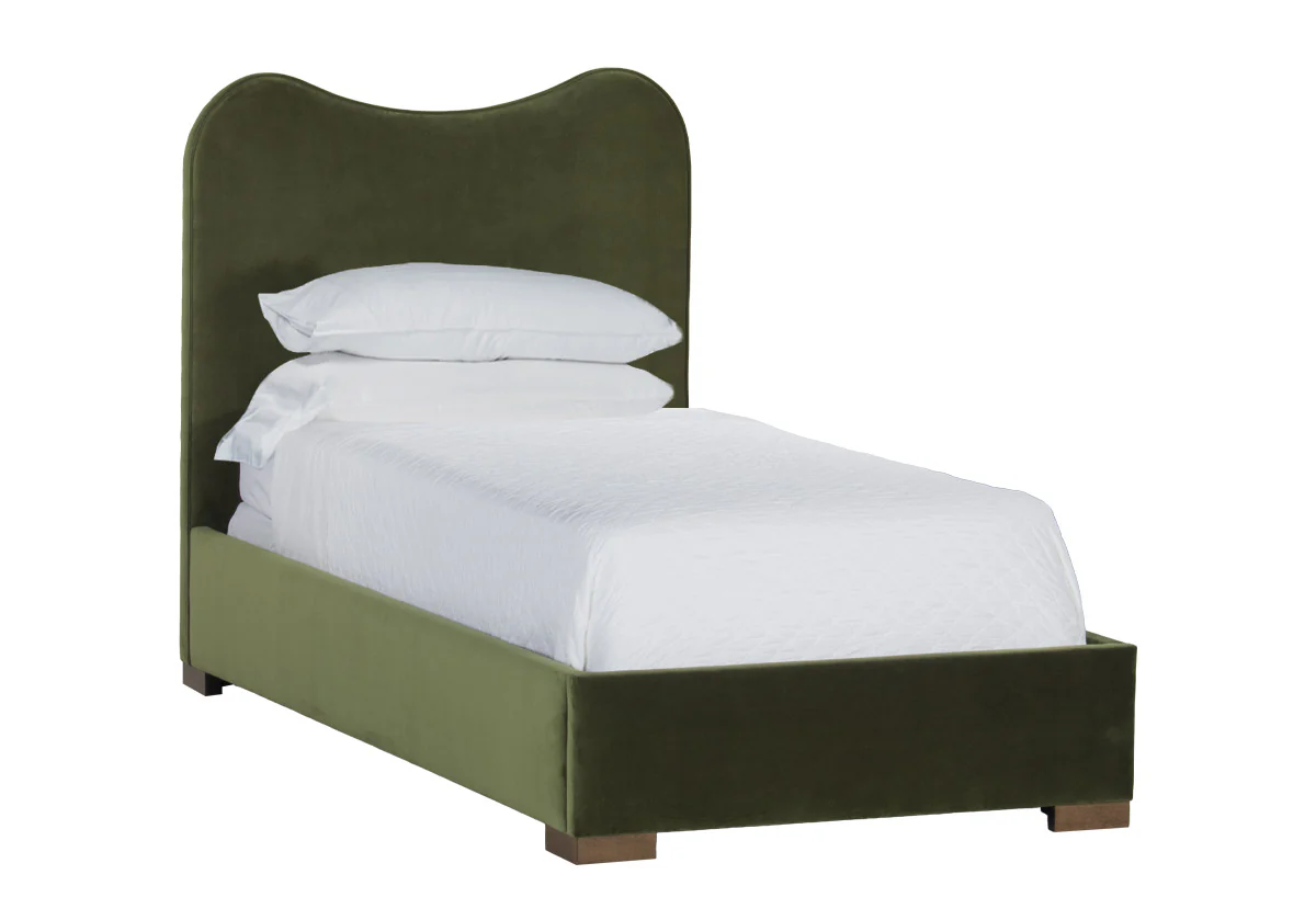 MARLO BED | Moss Velvet - Image 6