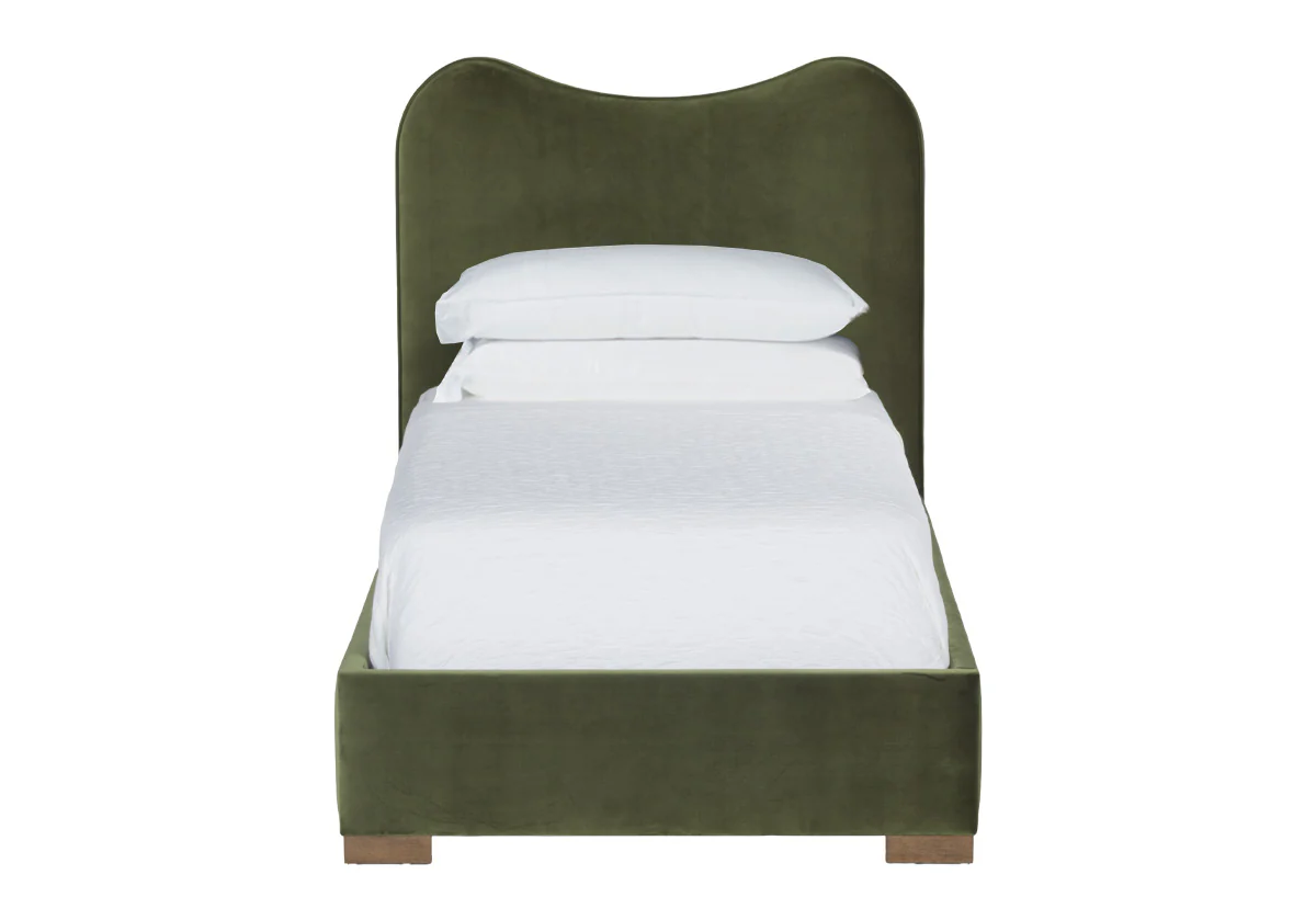 MARLO BED | Moss Velvet - Image 7