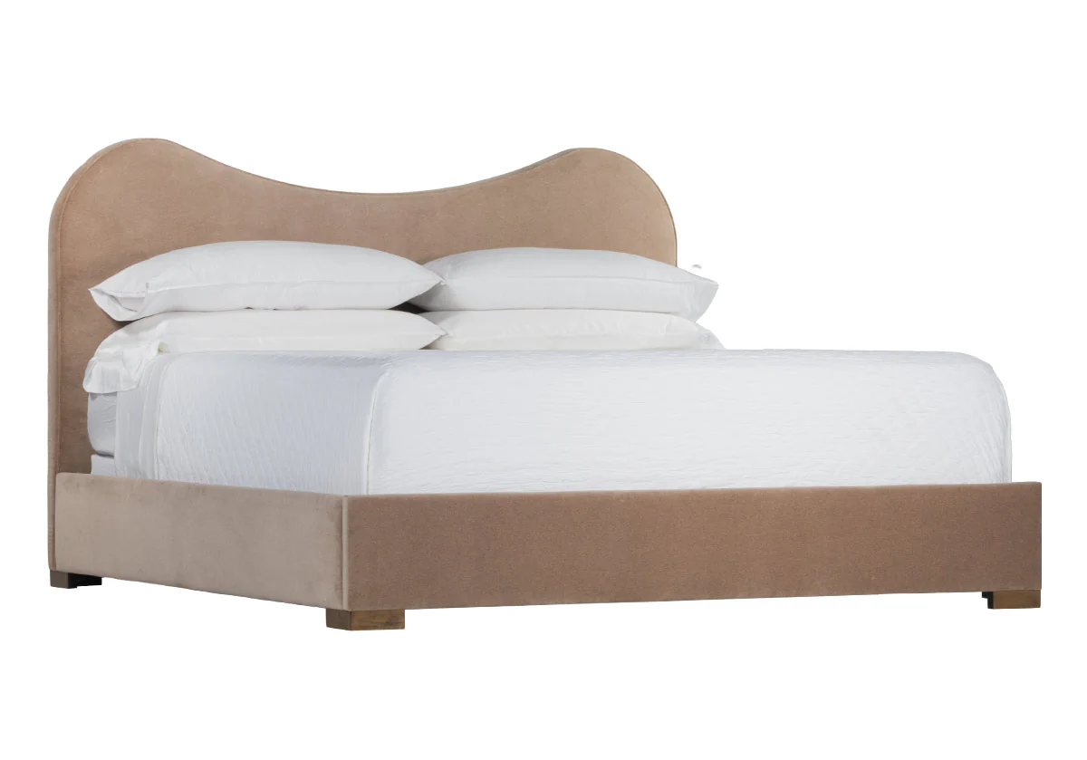 MARLO BED | Fawn Velvet - Image 6