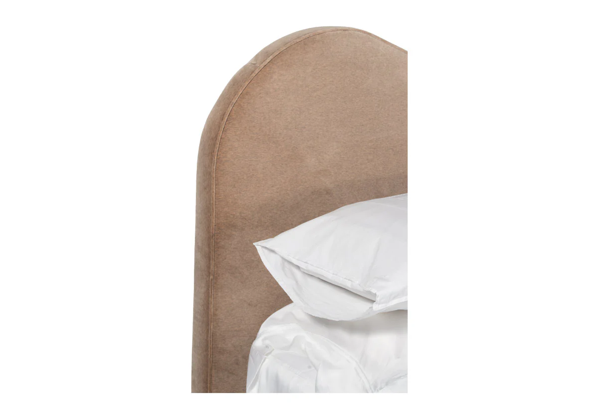 MARLO BED | Fawn Velvet - Image 9