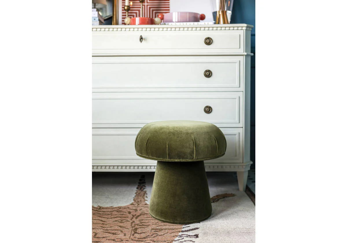 MUSHROOM OTTOMAN | Olive - Image 11
