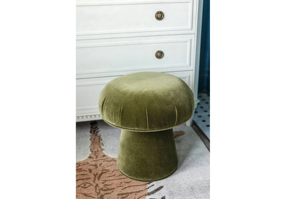MUSHROOM OTTOMAN | Olive - Image 7