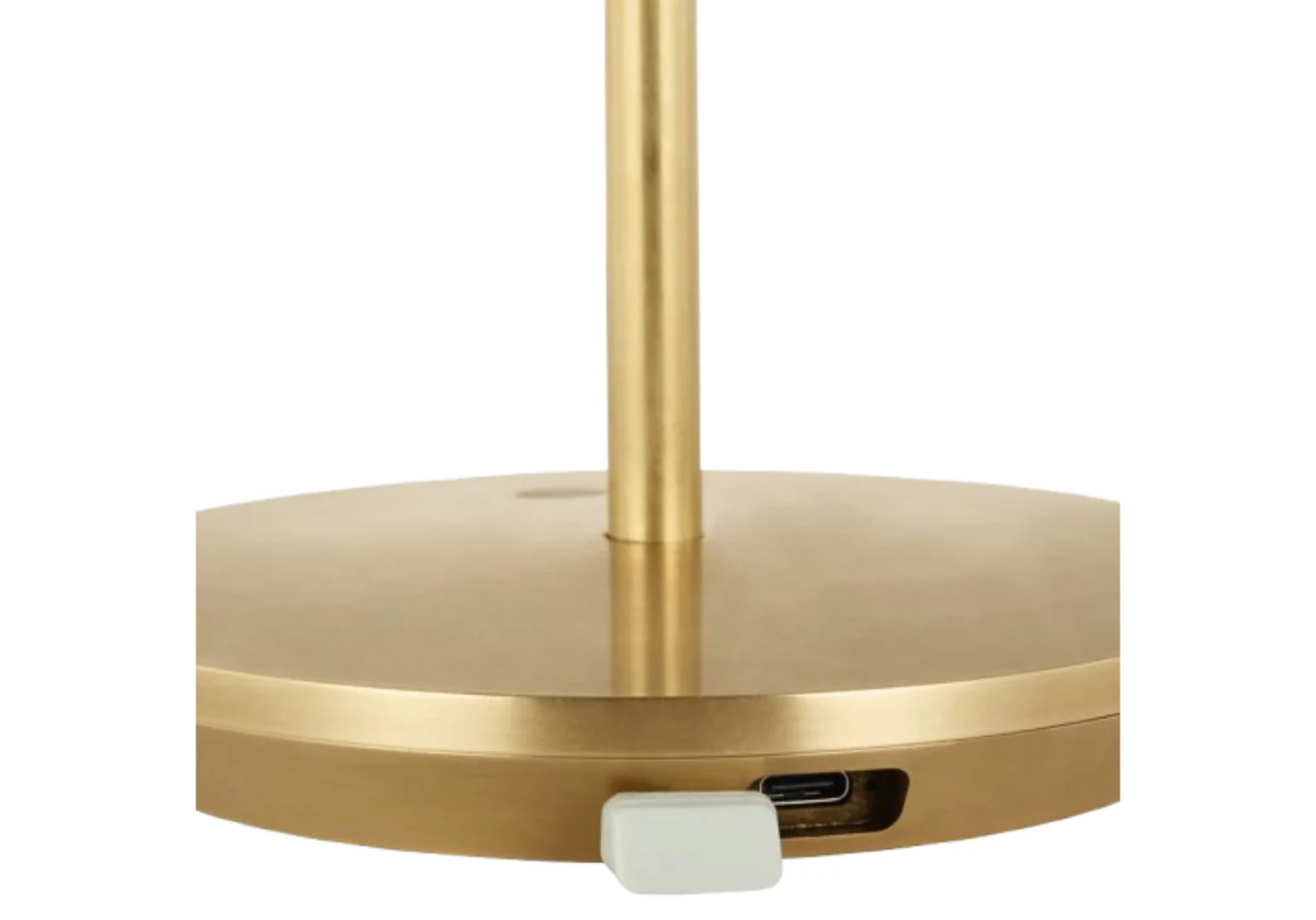 NEVIS SHORT ACCENT RECHARGEABLE TABLE LAMP - Image 3