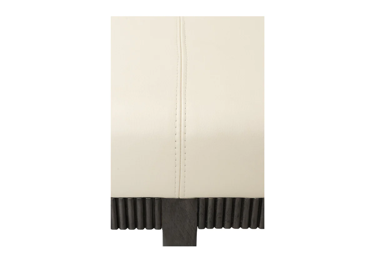 NINA LEATHER BENCH - Image 4