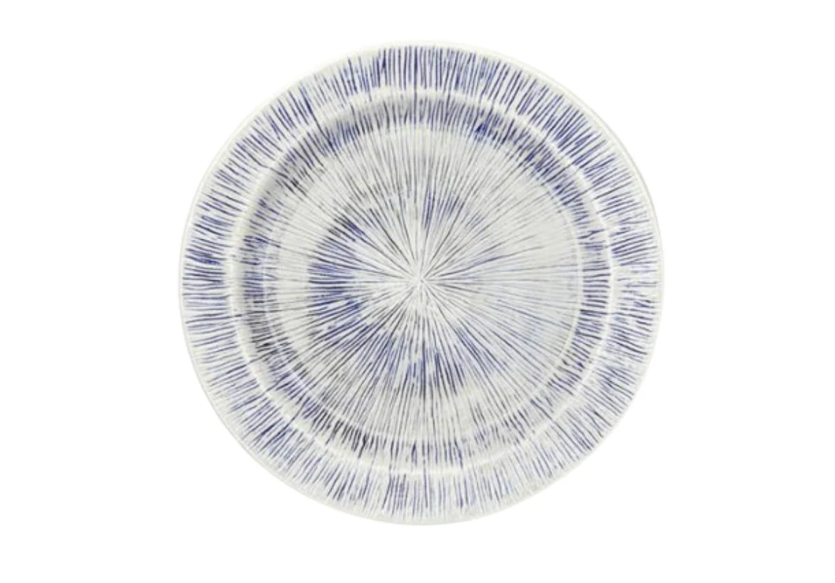 NOLAN PLATE | Navy/Cream | Set of 4 - Image 3