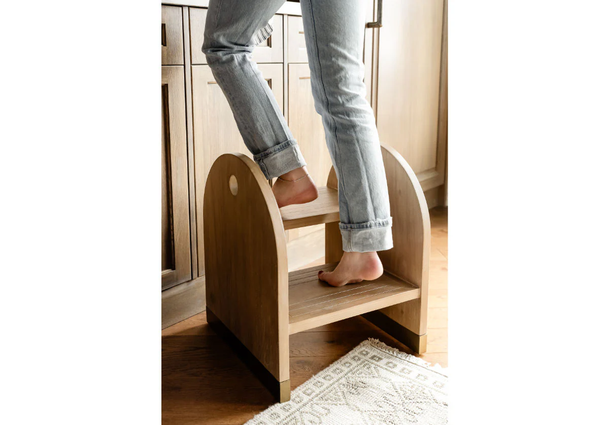 ODETTE STOOL | Wood - Image 2