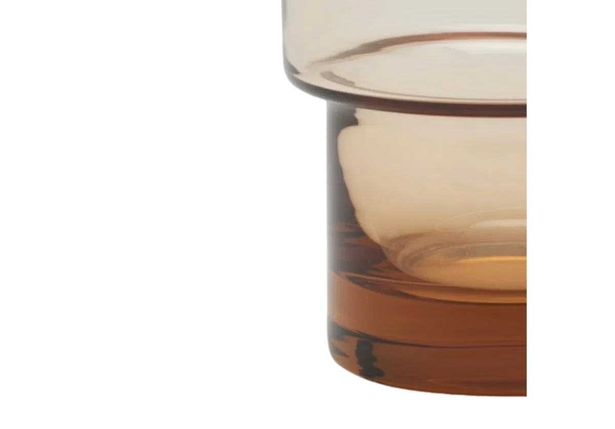 SAMUEL AMBER TUMBLER | Set of 6 - Image 2
