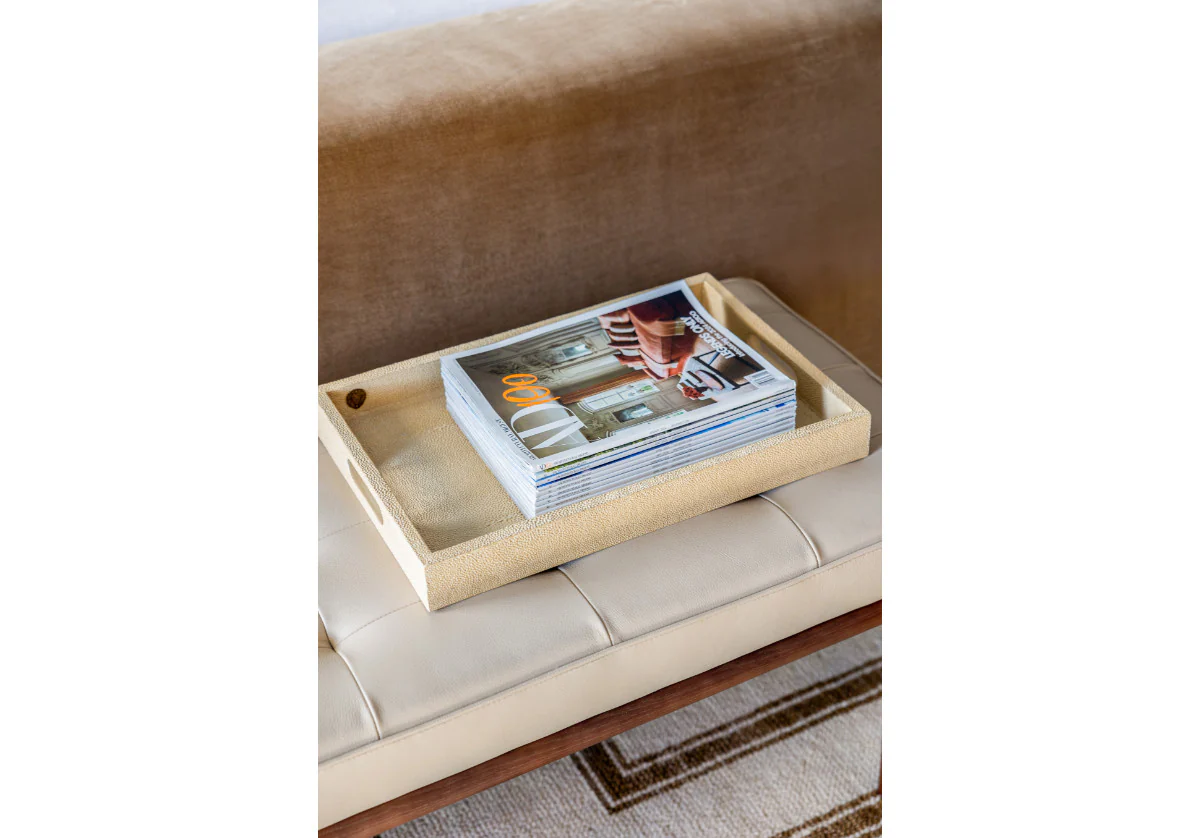 SHAGREEN LACQUERED TRAY - Image 14