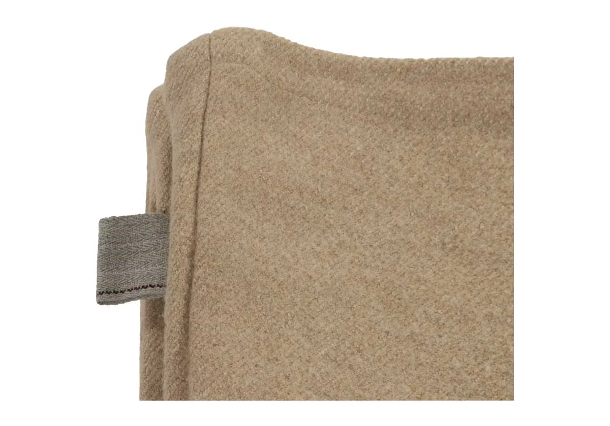 SHETLAND COVERLET CAMEL - Image 3
