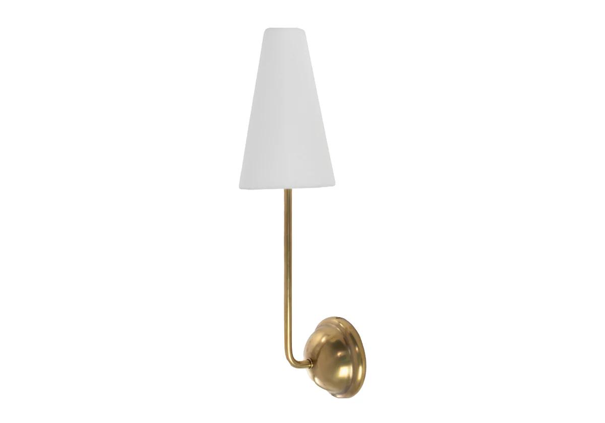 SINGLE MAUDE SCONCE | Brass - Image 6