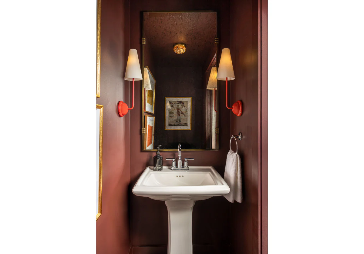 SINGLE MAUDE SCONCE | Red - Image 5