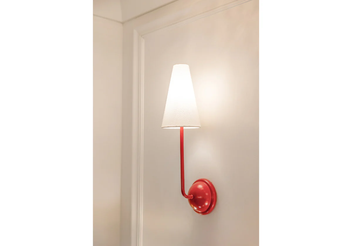 SINGLE MAUDE SCONCE | Red - Image 6