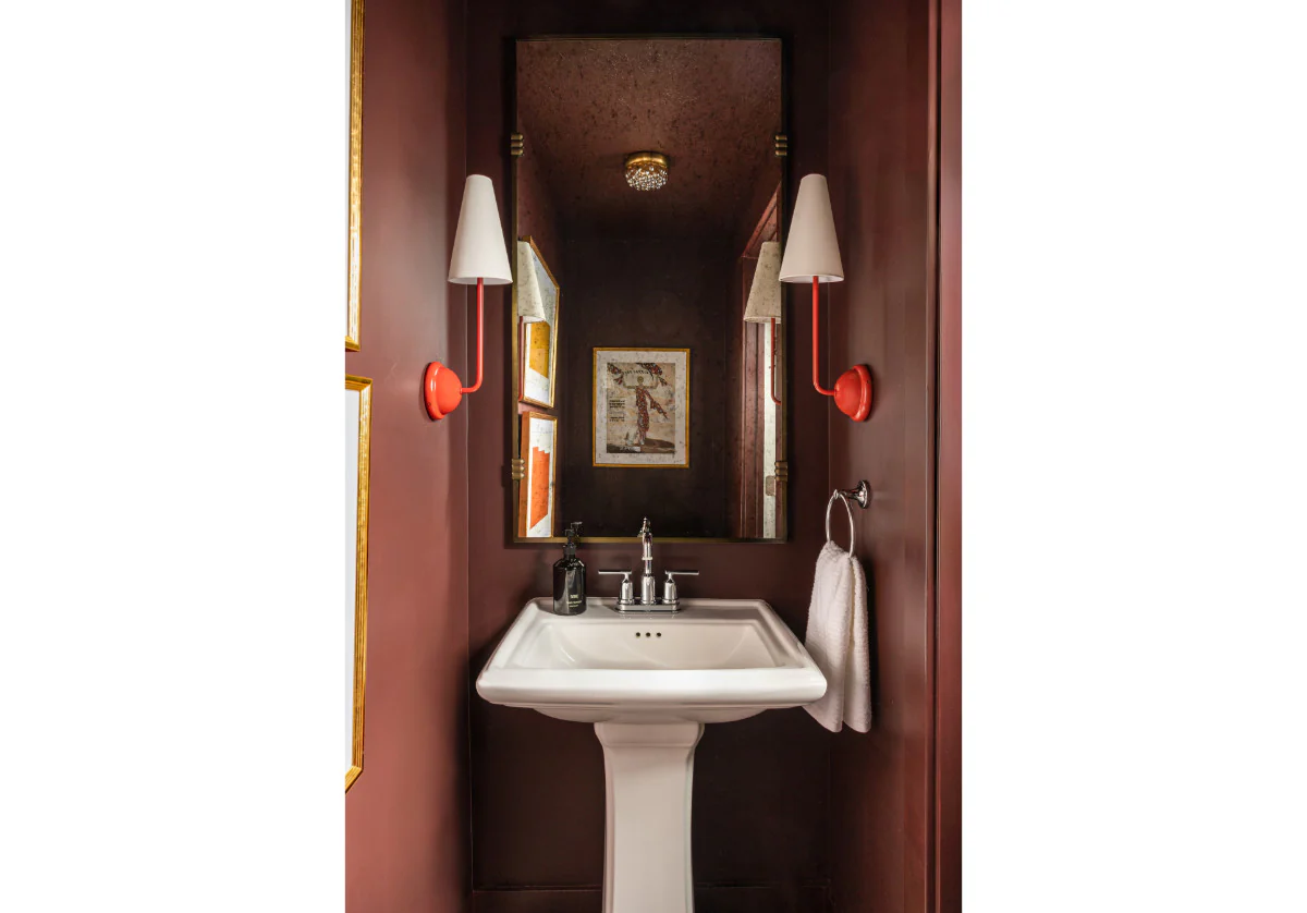 SINGLE MAUDE SCONCE | Red - Image 7