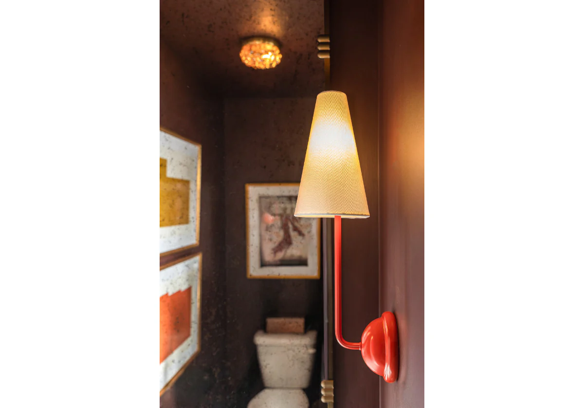 SINGLE MAUDE SCONCE | Red - Image 8
