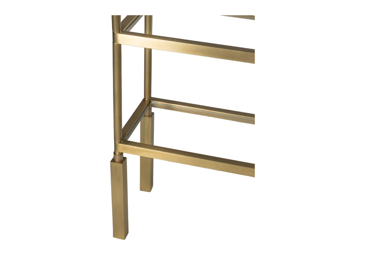 TALL BEATRICE BRASS ETAGERE - Image 3