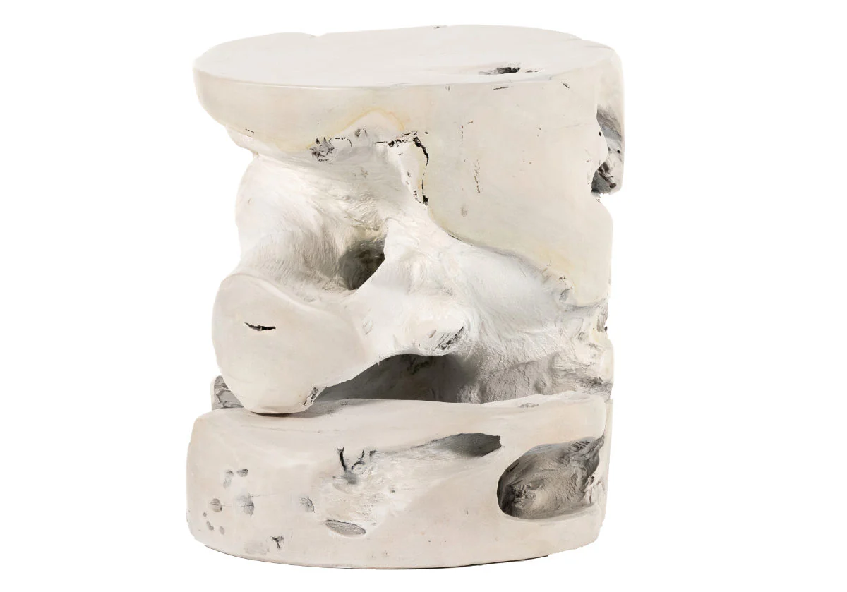 TEAK STOOL - Image 3