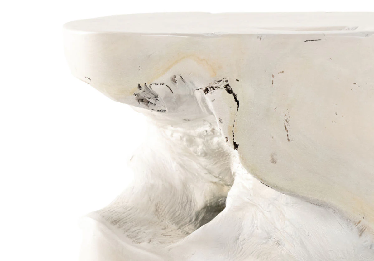 TEAK STOOL - Image 4