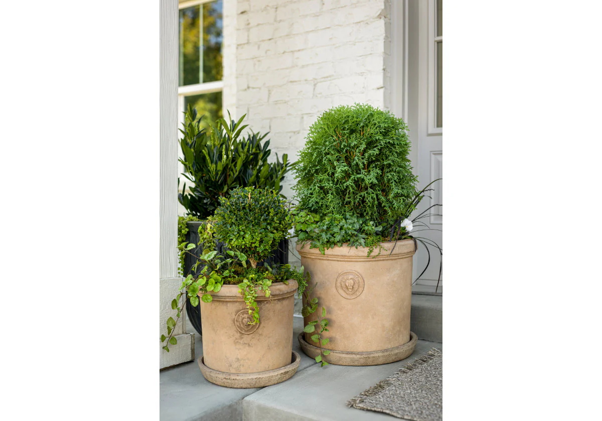 TERRACOTTA LION PLANTERS - Image 14