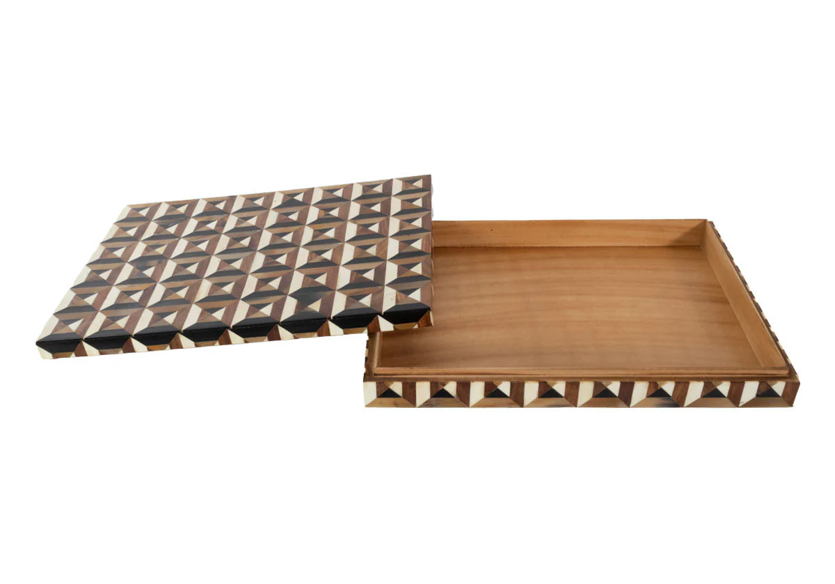 TRIANGLE MARQUETRY BOX - Image 10