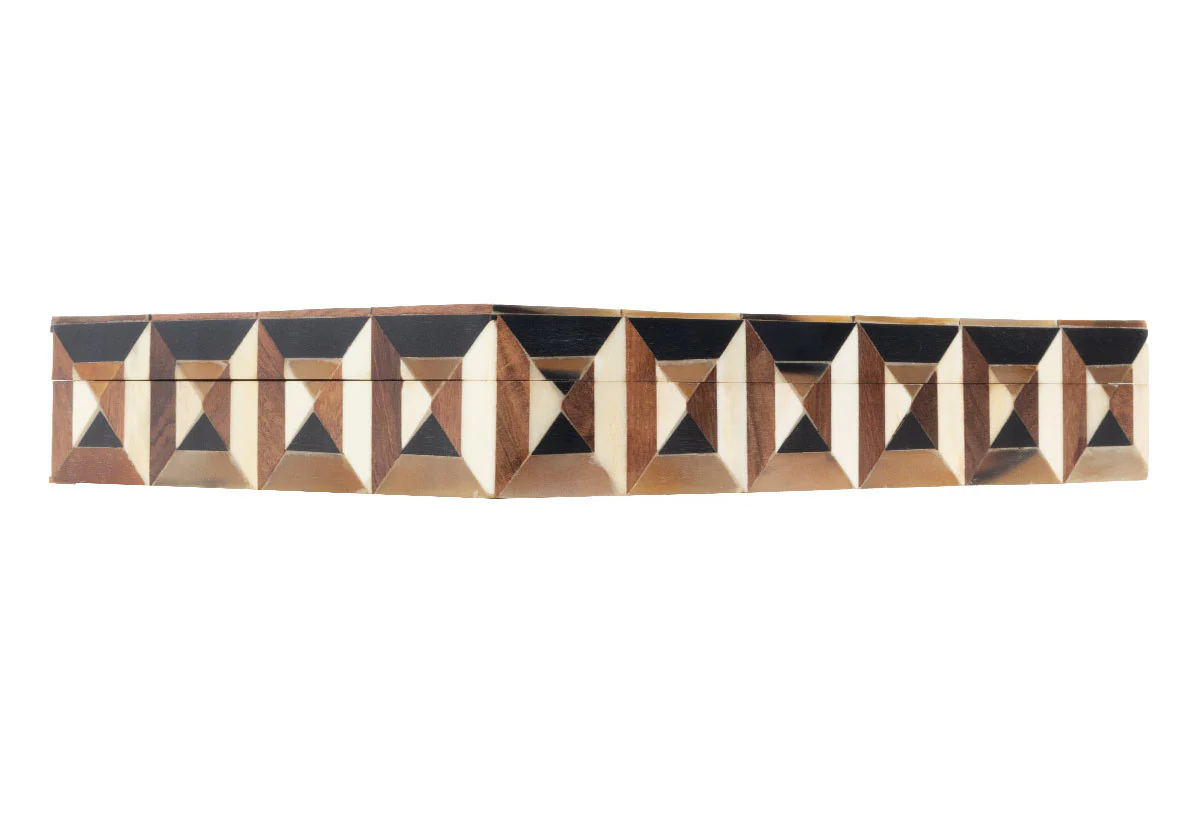 TRIANGLE MARQUETRY BOX - Image 3