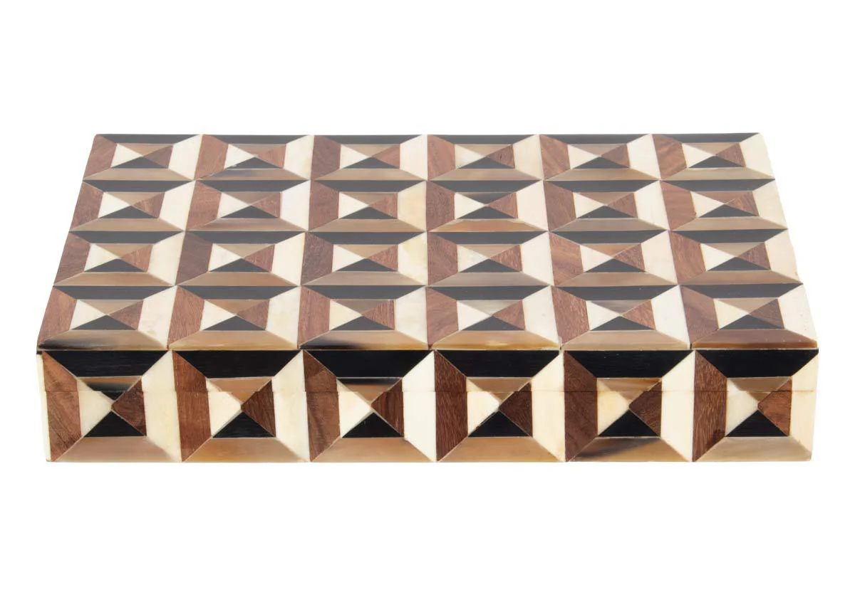 TRIANGLE MARQUETRY BOX - Image 5