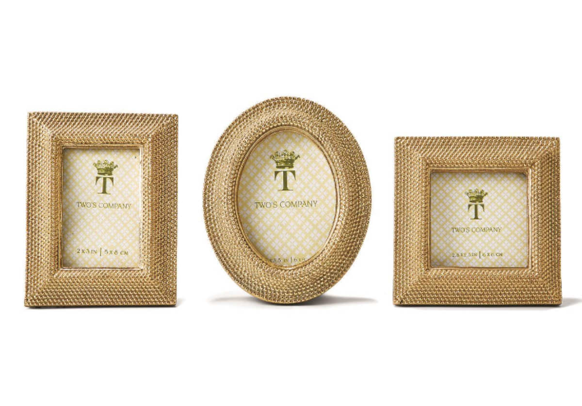 GOLDEN DOTS PHOTO FRAME | Set of 3 - Image 2