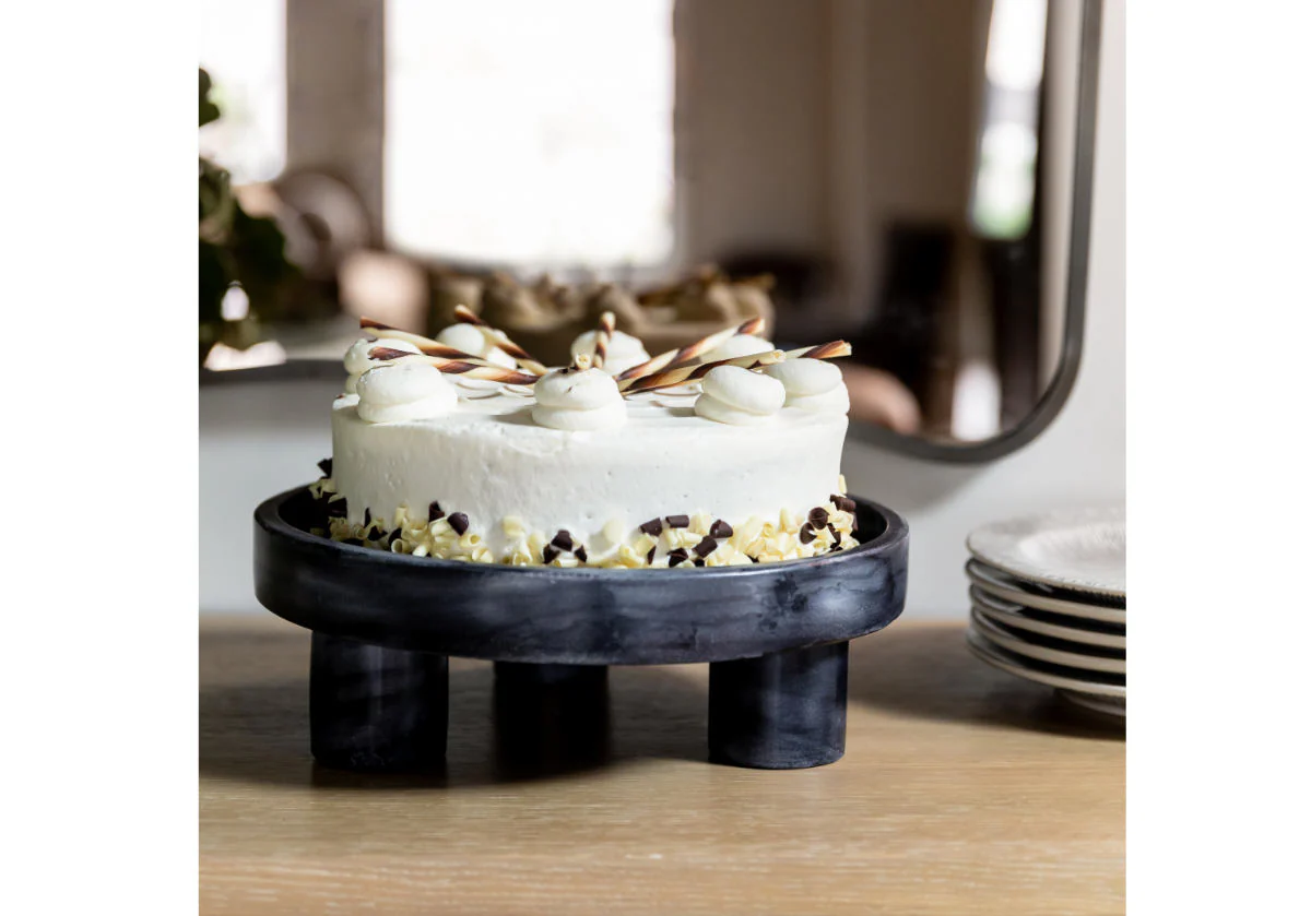 VALENTINA CAKE STAND | Black - Image 4