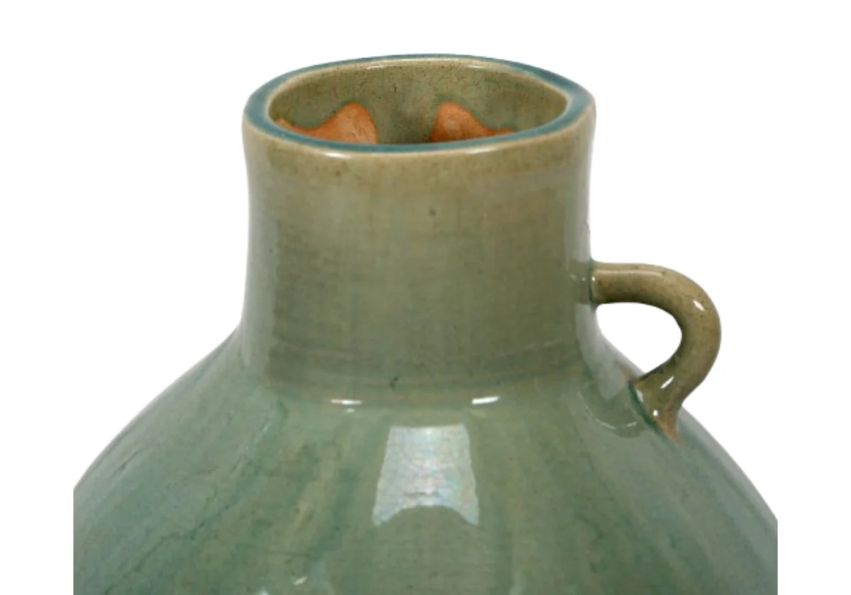 VINTAGE STYLE BLUE GREEN BOTTLE - Image 2