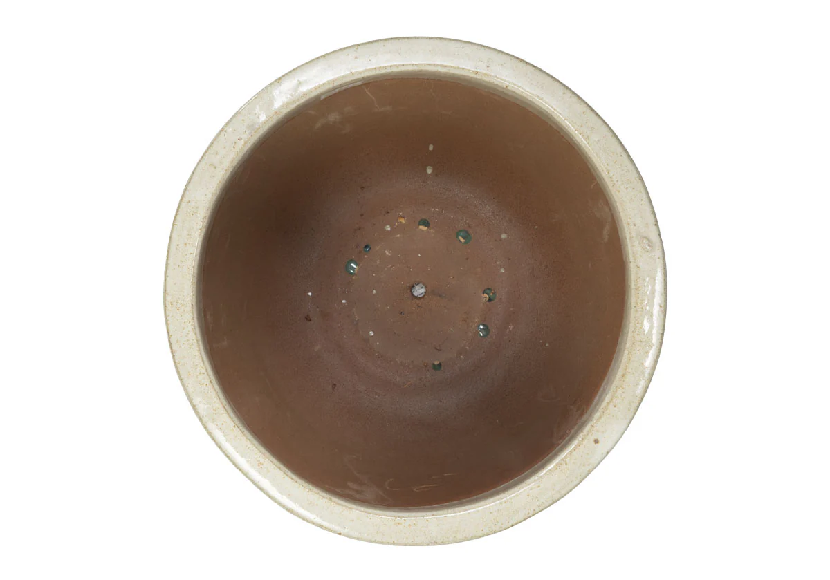 WHITE CERAMIC PLANTERS | Hand Glazed Vanilla Bean - Image 7