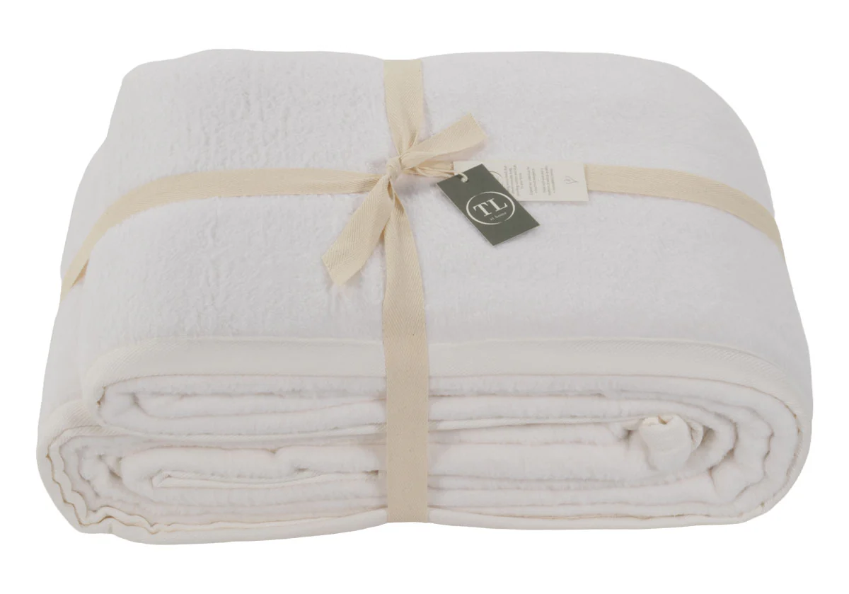 WHITE KASHMINA BLANKET - Image 3