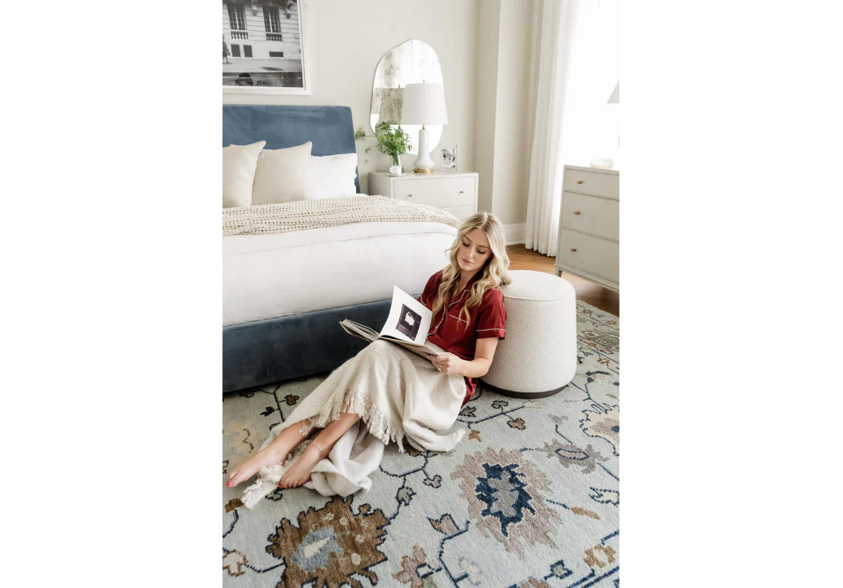 WHITE MOHAIR THROW BLANKET - Image 3