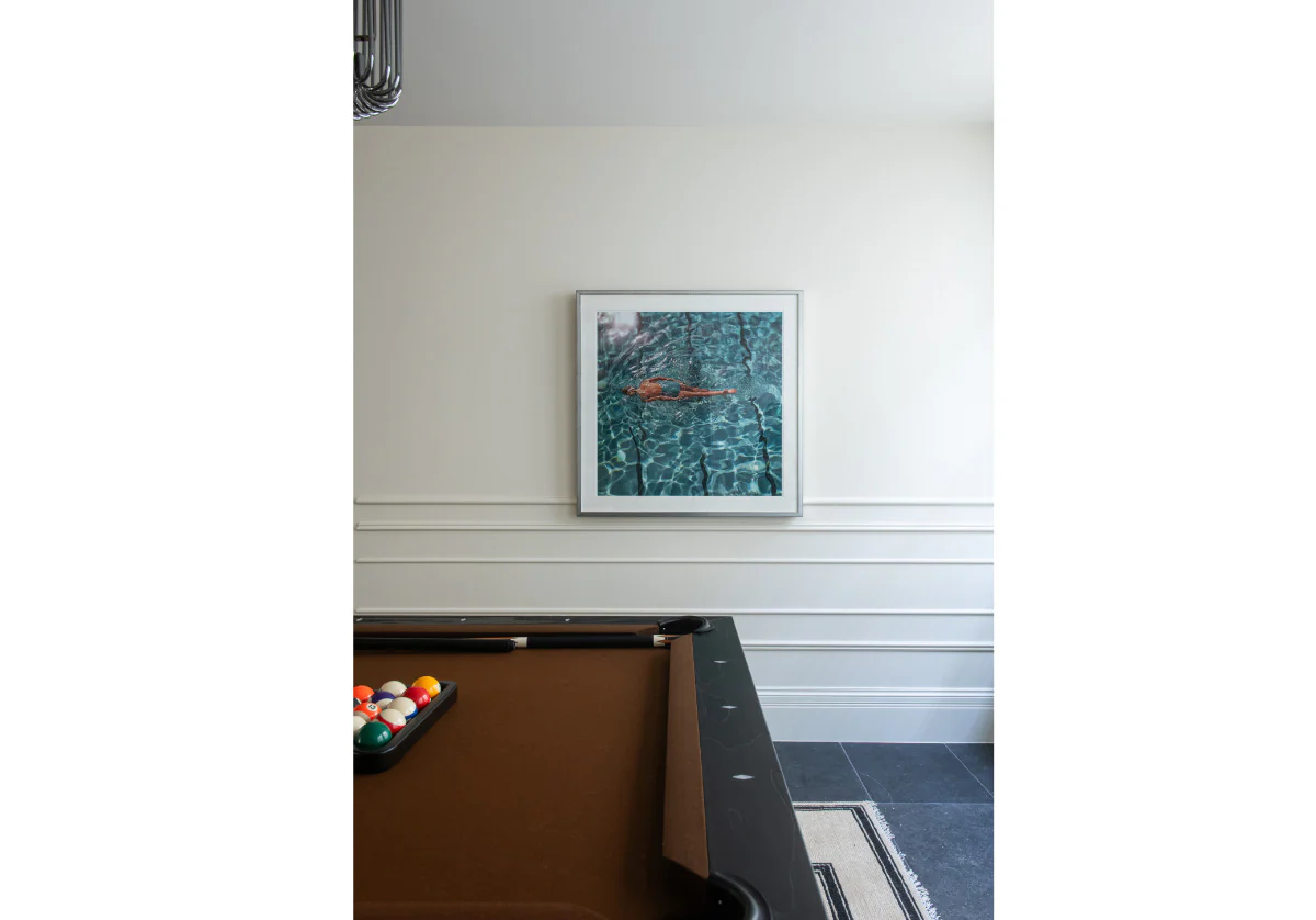 WOMAN IN SWIMMING POOL ART - Image 2