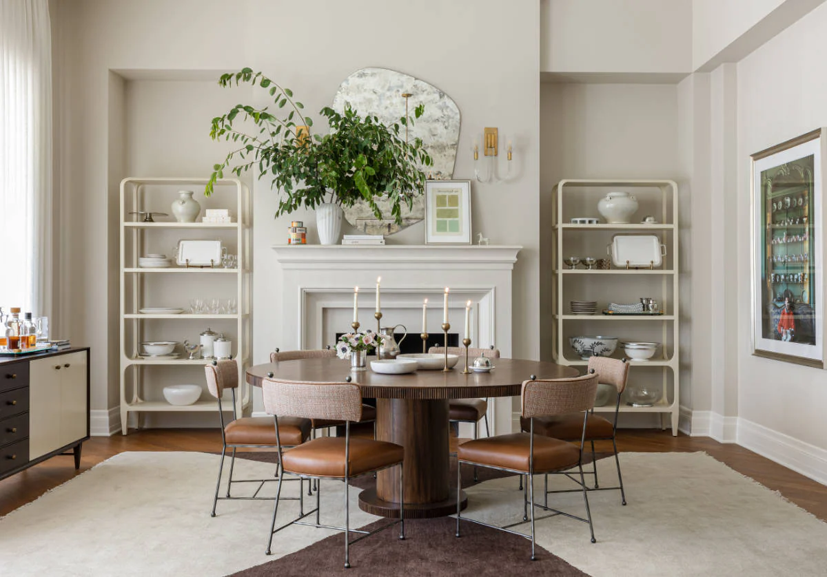 YVETTE CHAIR | Terra Leather & Tweed - Image 10