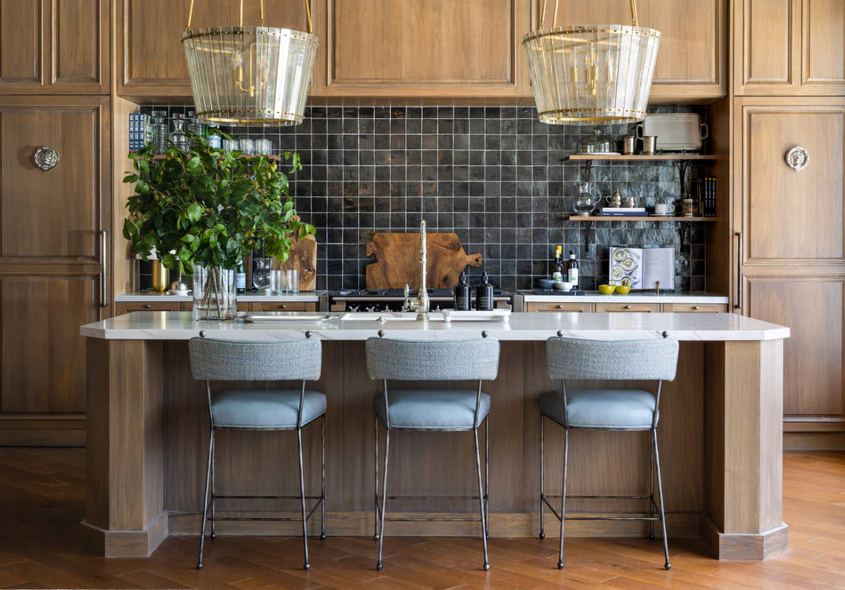 YVETTE COUNTER STOOL | Ocean Leather & Tweed - Image 9