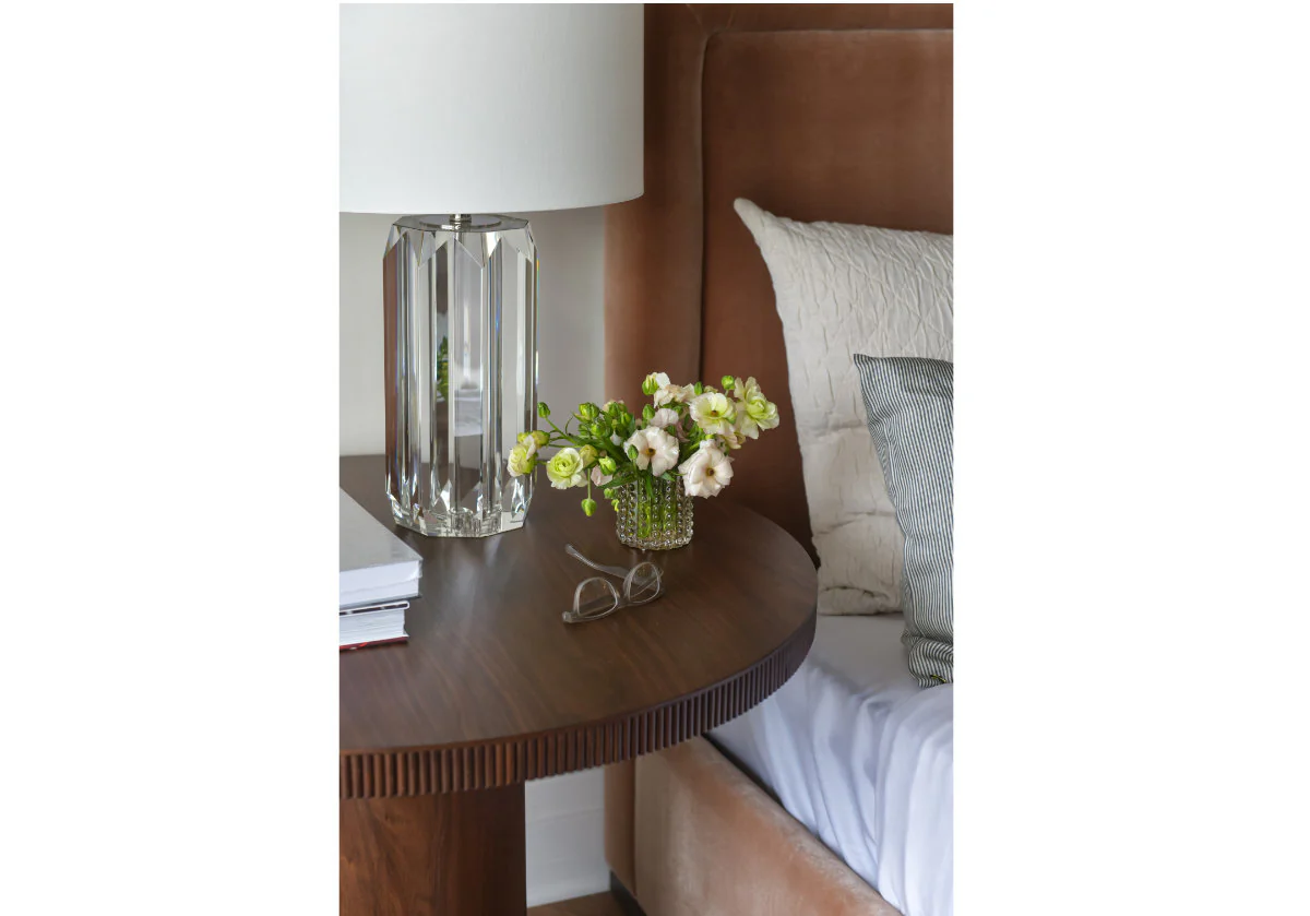 ZOE HOBNAIL VASE | Amber - Image 6
